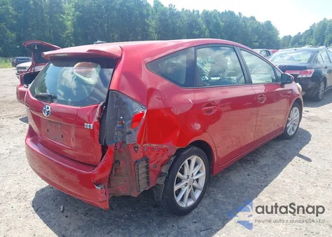 2013 Toyota Prius V из США, поврежденный, VIN JTDZN3EU9D3190908